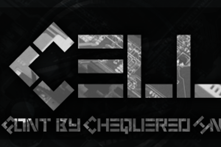 6 Cells Font