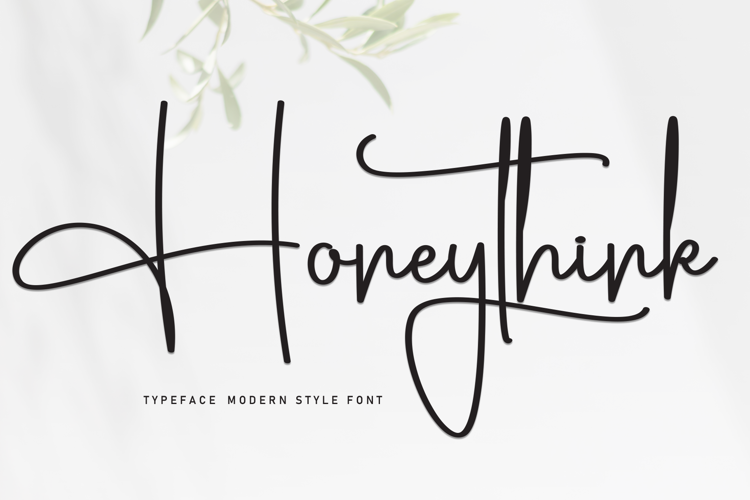 Honeythink Font