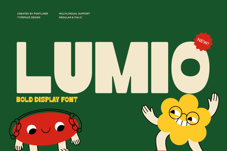 Preview of Lumio Font