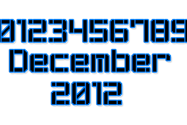 Stencil Pixel-7 Font