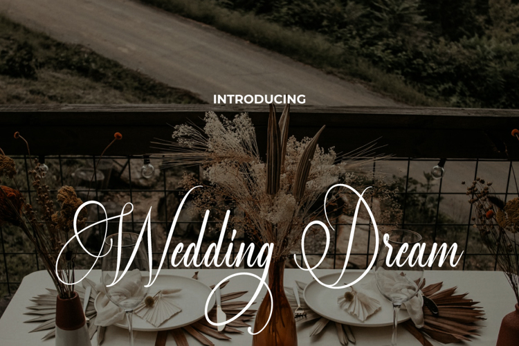 Wedding Dream Font