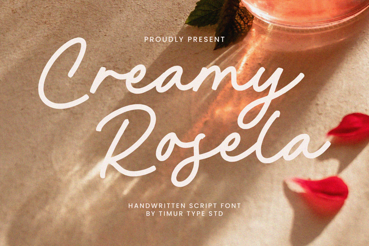 Creamy Rosela Font