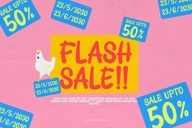 Preview of Jolly Blump Font