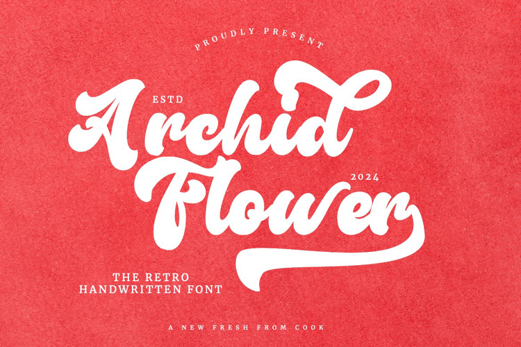 Archid Flower Font