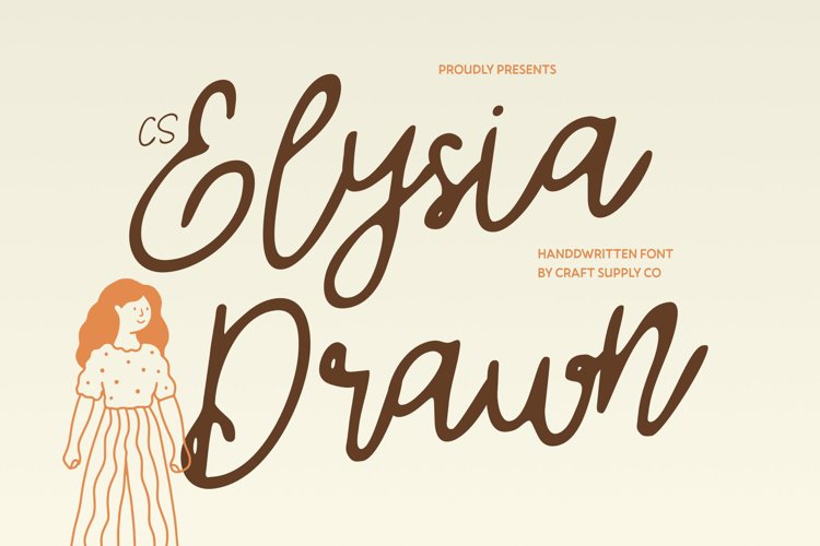 Preview of CS Elysia Drawn Font