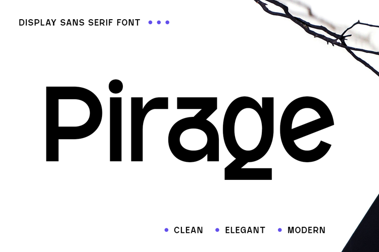Preview of Pirage Font
