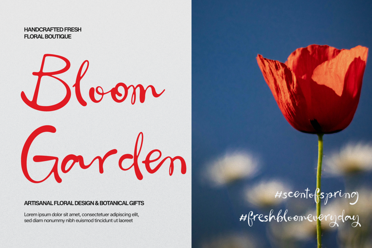 Preview of Sombert Galiard Font