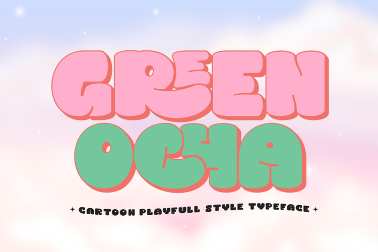 GREEN OCHA Font