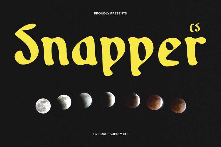 Preview of CS Snapper Drawn Font