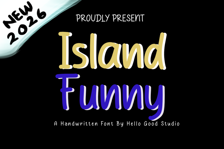 Preview of Island Funny Font