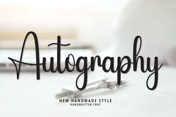 Autography Font