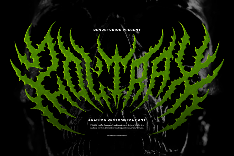Zoltrax Font
