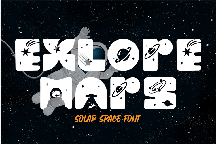 SOLAR SPACE Font