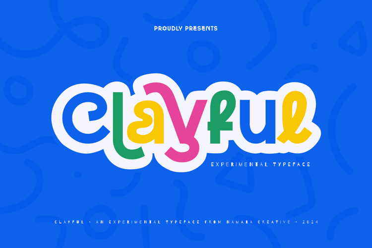 Preview of Clayful Font