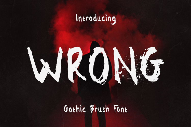 Wrong Trial Font