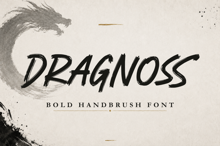 Preview of Dragnoss Font