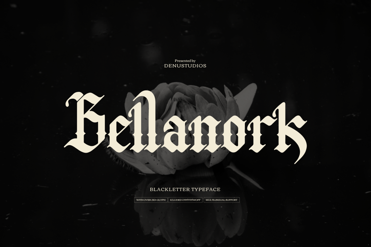 Preview of Bellanork Font