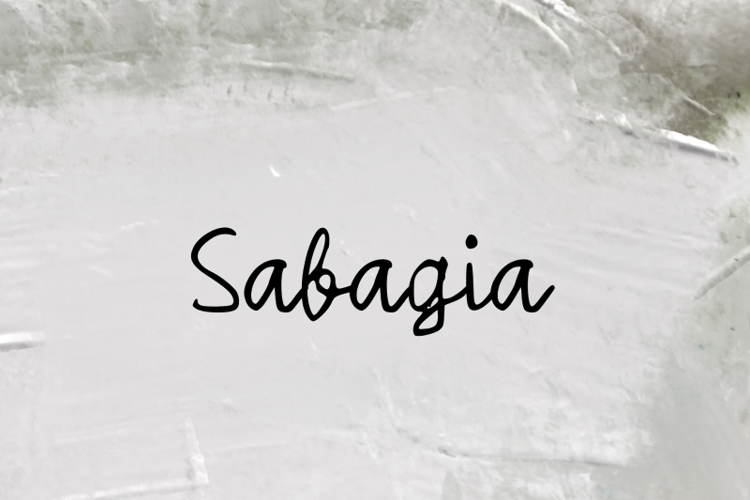 s Sabagia Font