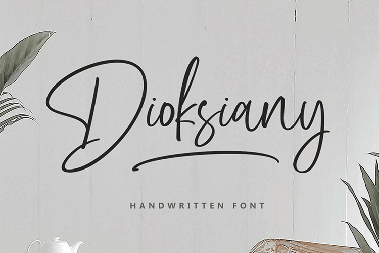 Dioksiany Font