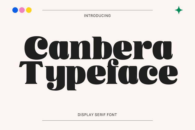 Canbera Font