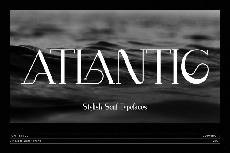 Preview of Atlantic Font