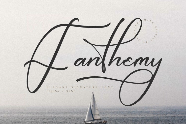 Preview of Fanthemy Font