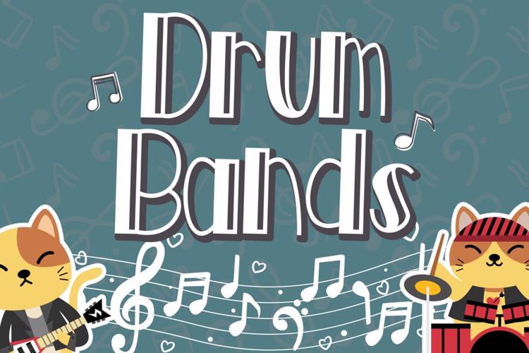Drum Bands Font