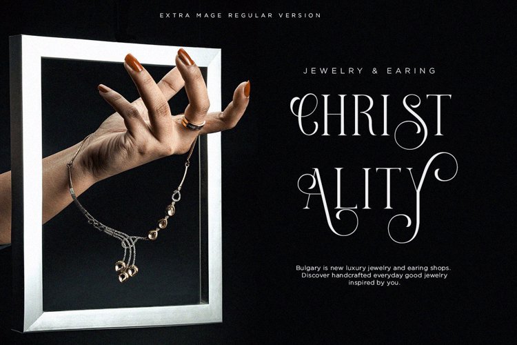 Preview of Extra Mage DEMO Font