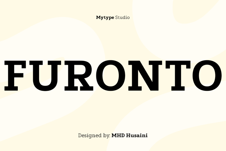 Preview of Furonto Font