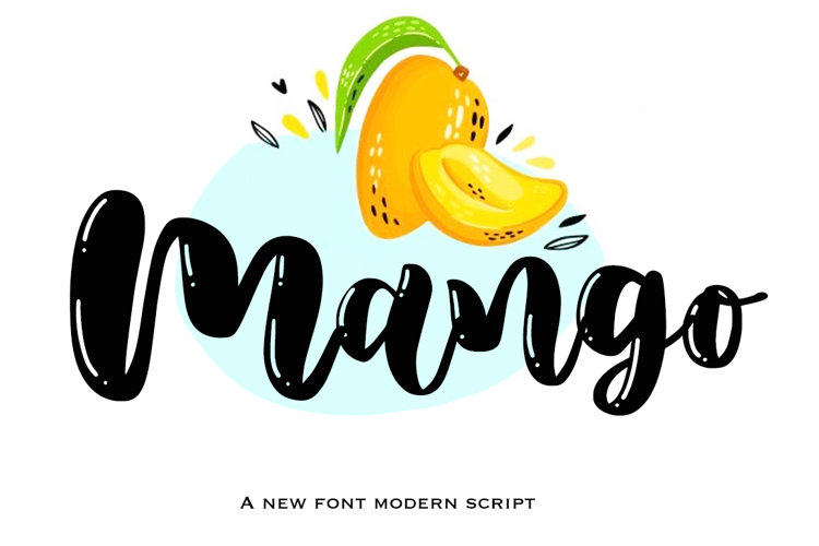 Mango cocodesign Font