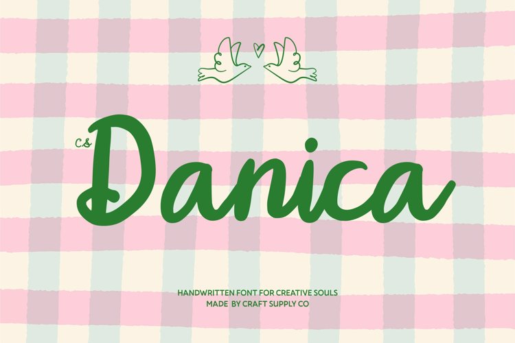 Preview of CS Danica Font