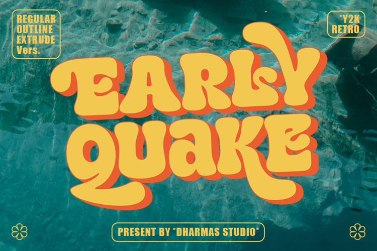 Early Quake Font