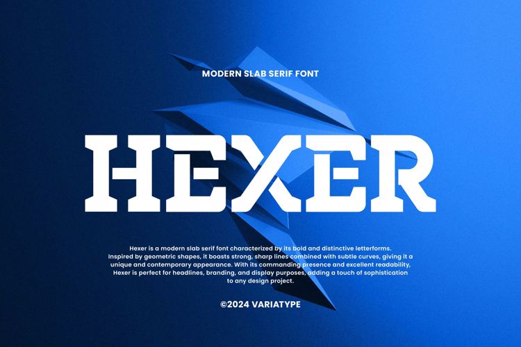 Hexer Font