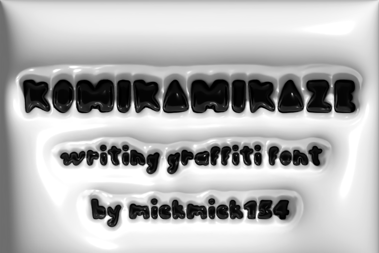 Komikamikaze Font
