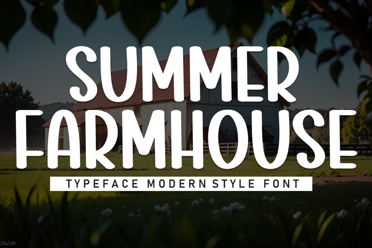 Summer Farmhouse Font