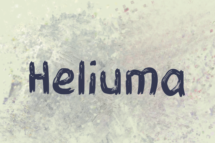 h Heliuma Font