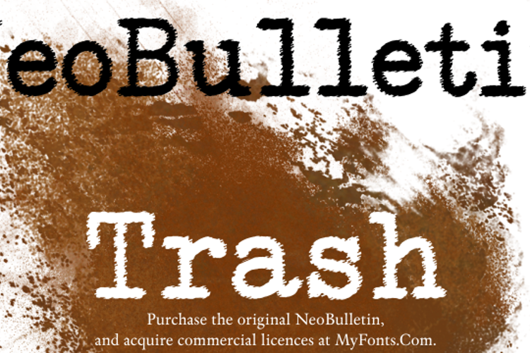 NeoBulletin Font