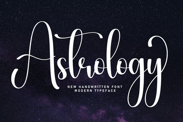 Preview of Astrology Font