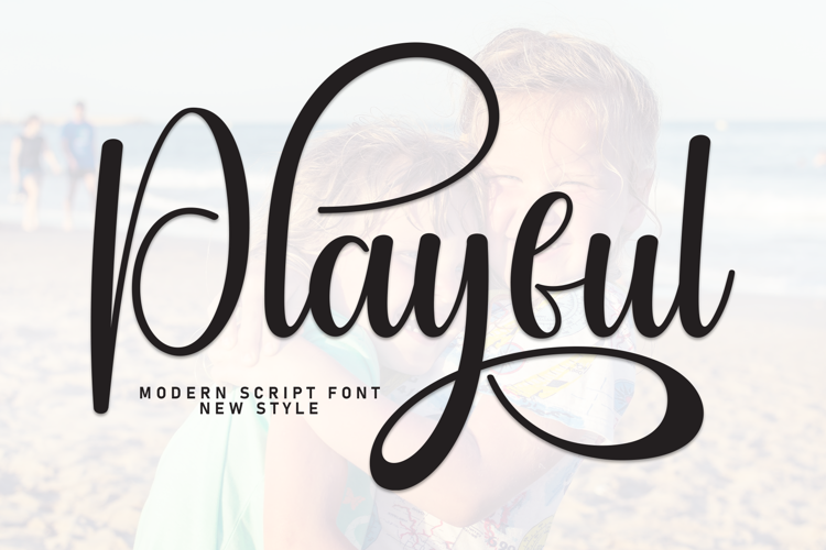 Preview of Playful Font