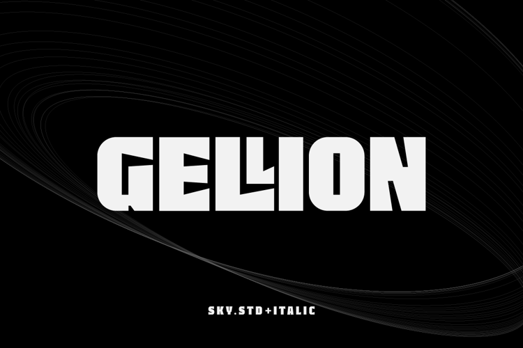 Gellion Font