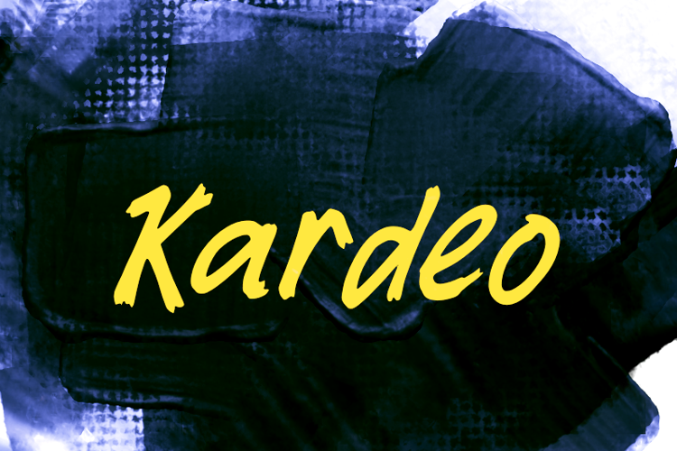 K Kardeo Font
