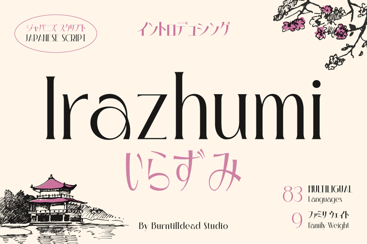 Preview of Irazhumi Font