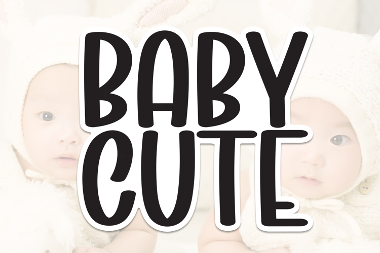 Preview of Baby Cute Font