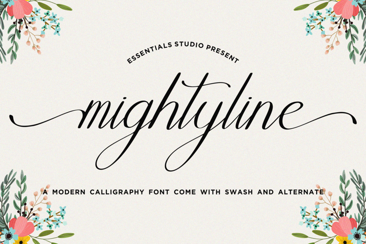 Mightyline Font