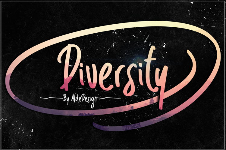 Diversity Font