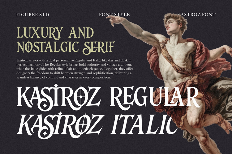 Preview of Kastroz Font
