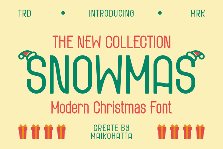 SNOWMAS Font