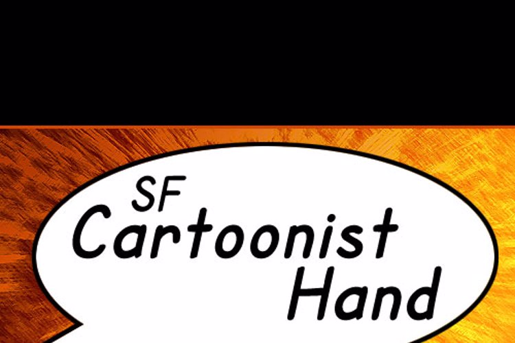 SF Cartoonist Hand Font