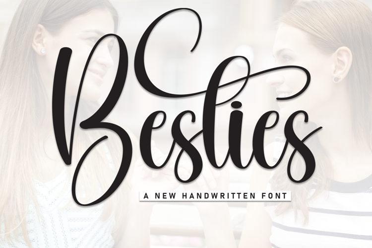 Preview of Besties Font