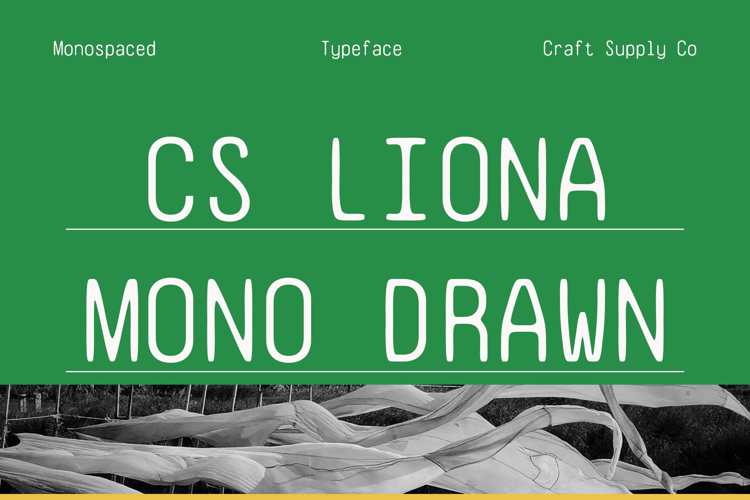 CS Liona Mono Drawn Font